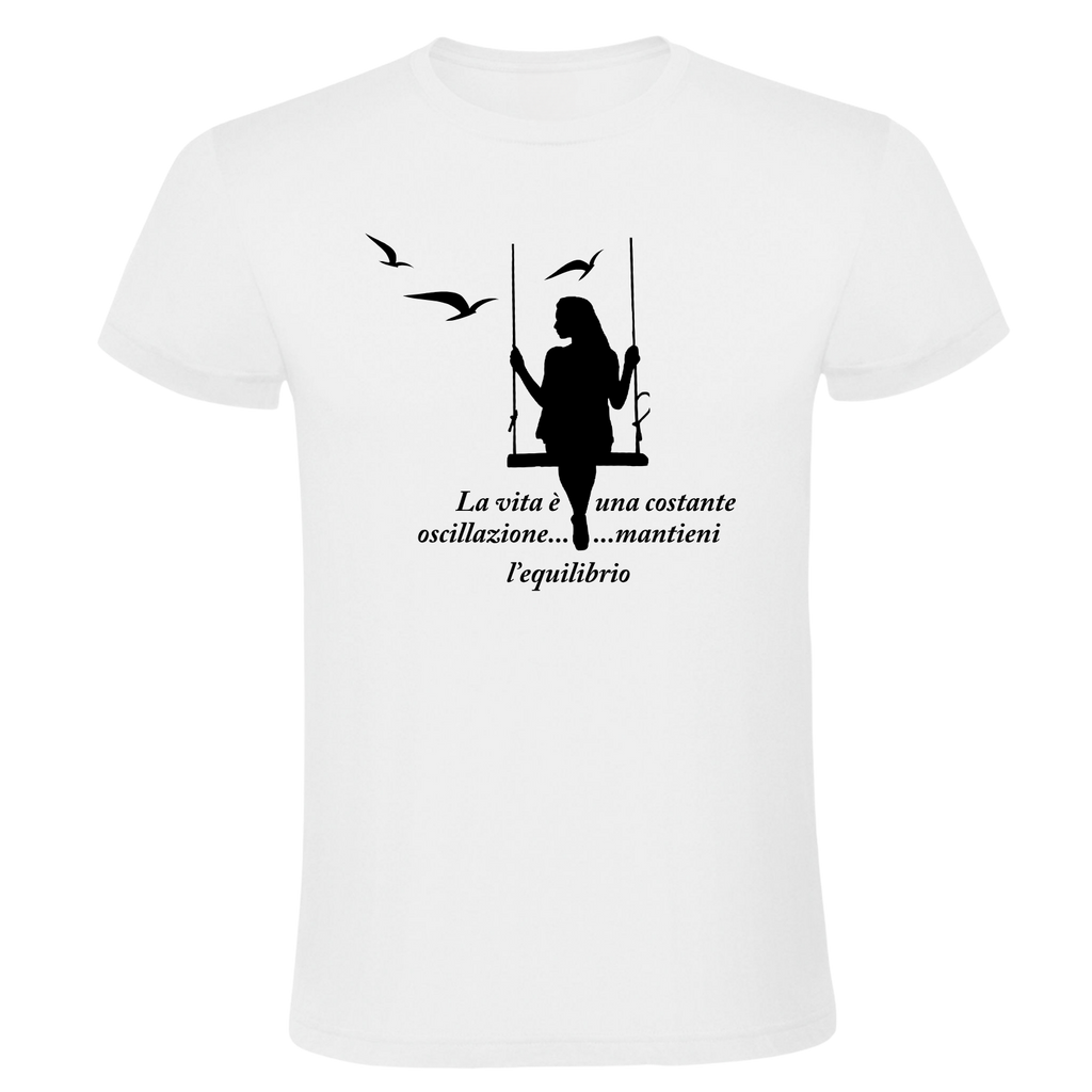 T-shirt "Mantieni l'equilibrio" - Caos